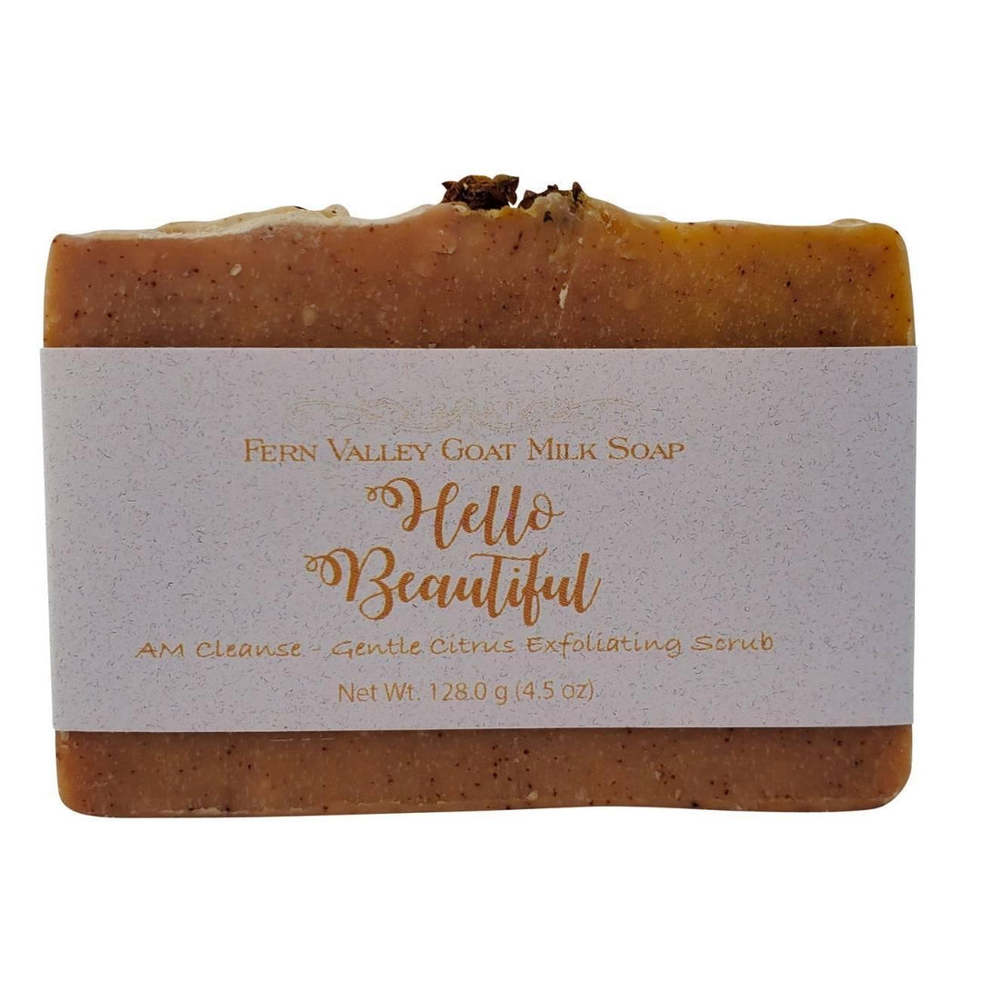 Fern Valley Goat Milk Soap | Hello Beautiful AM Cleanse Fern Valley Goat Milk Soap | Hello Beautiful AM Cleanse