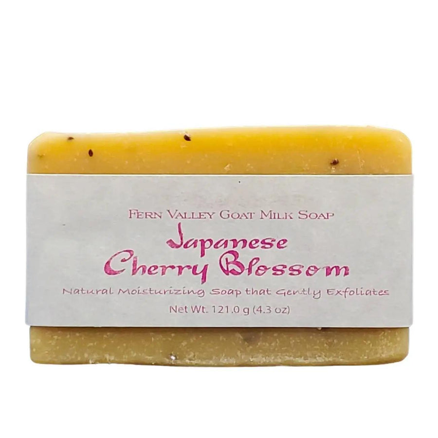 Fern Valley Goat Milk Soap | Japanese Cherry Blossom Fern Valley Goat Milk Soap | Japanese Cherry Blossom