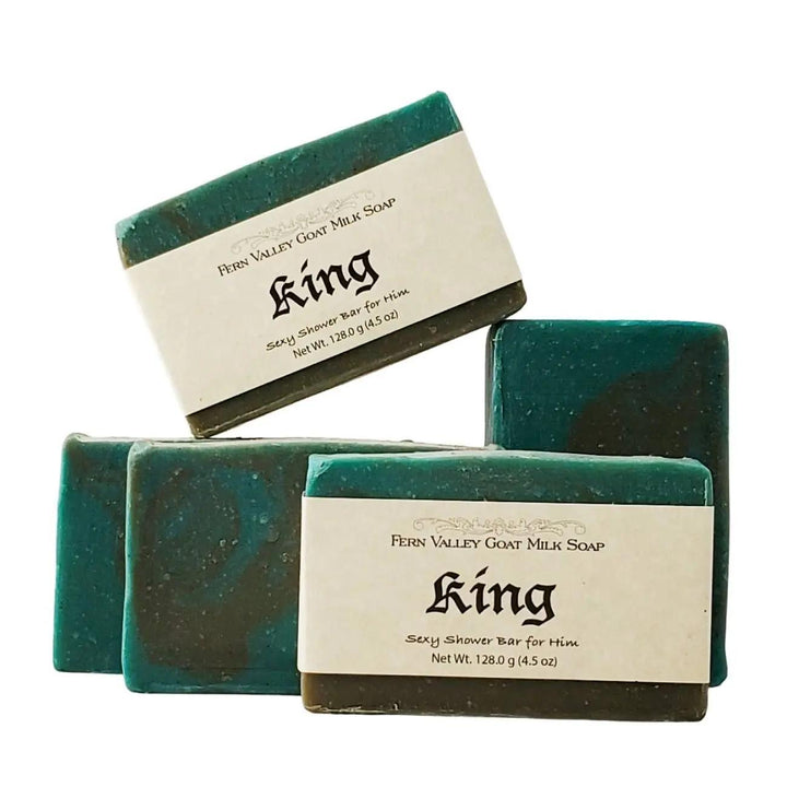 Fern Valley Goat Milk Soap |King Men's Exfoliating Scrub Fern Valley Goat Milk Soap |King Men's Exfoliating Scrub