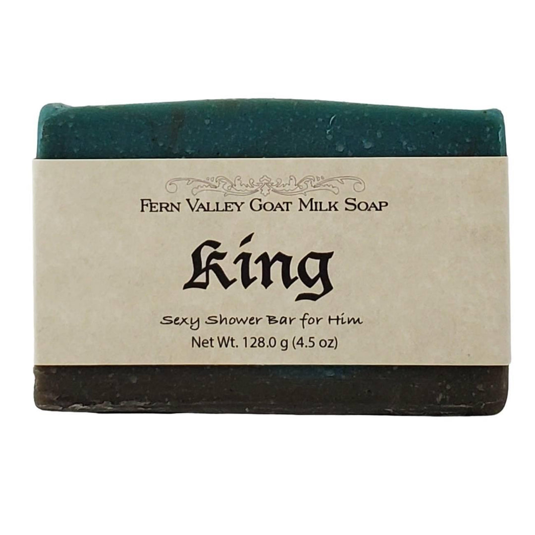 Fern Valley Goat Milk Soap |King Men's Exfoliating Scrub Fern Valley Goat Milk Soap |King Men's Exfoliating Scrub