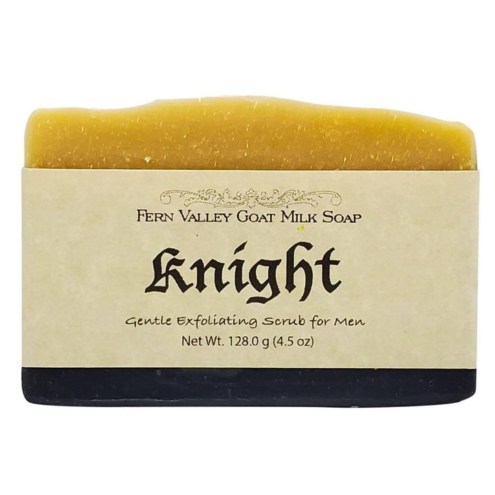 Fern Valley Goat Milk Soap | Knight Exfoliating Men's Soap Fern Valley Goat Milk Soap | Knight Exfoliating Men's Soap