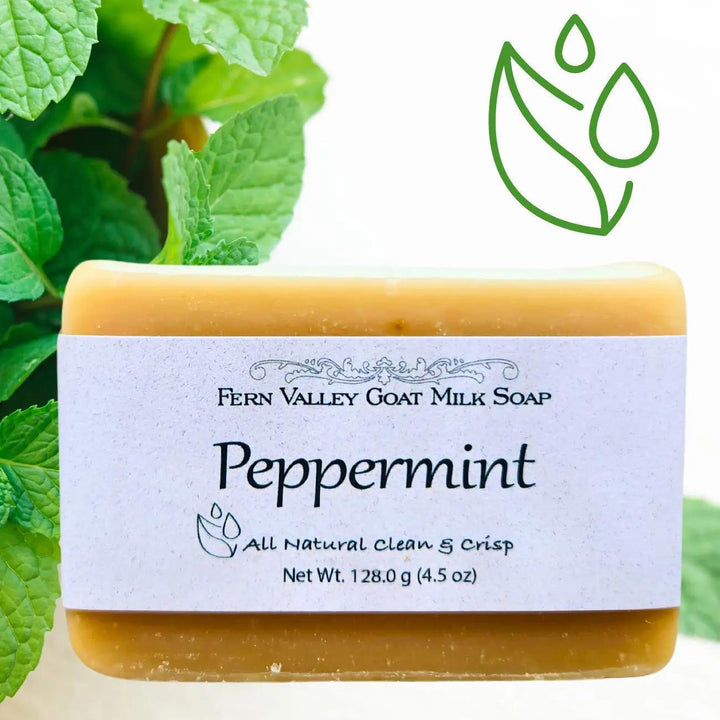 Fern Valley Goat Milk Soap | Natural Peppermint