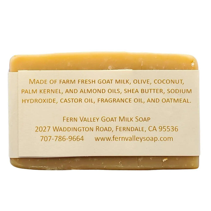 Fern Valley Goat Milk Soap | Oatmeal & Honey Scrub Fern Valley Goat Milk Soap | Oatmeal & Honey Scrub
