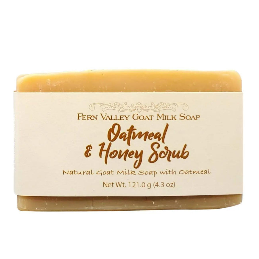 Fern Valley Goat Milk Soap | Oatmeal & Honey Scrub Fern Valley Goat Milk Soap | Oatmeal & Honey Scrub