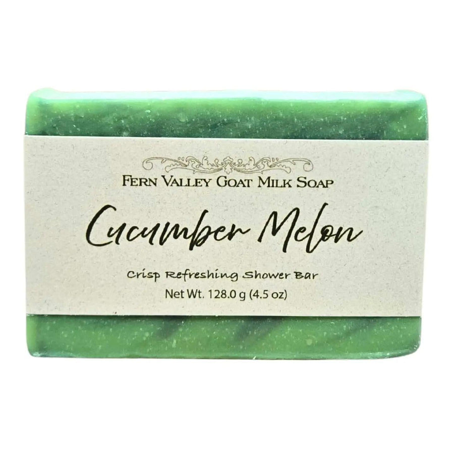 Fern Valley  Goat Milk Soap | Refreshing Cucumber Melon Fern Valley  Goat Milk Soap | Refreshing Cucumber Melon