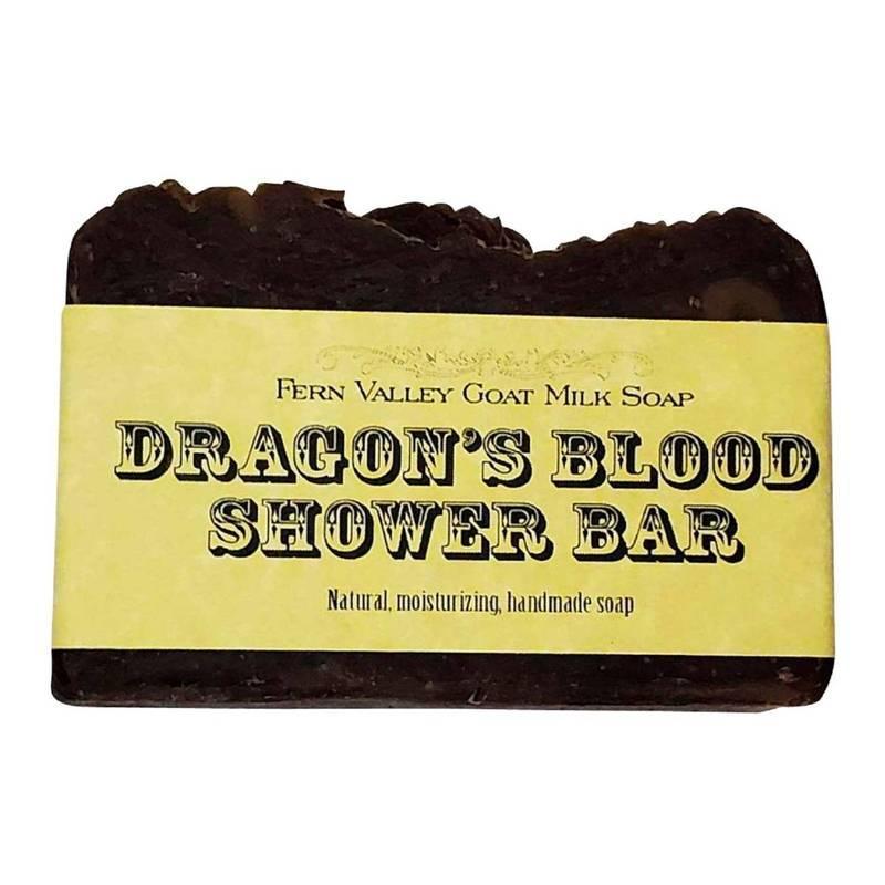 Fern Valley Goat Milk Soap Shower Bar | Dragon's Blood Fern Valley Goat Milk Soap Shower Bar | Dragon's Blood