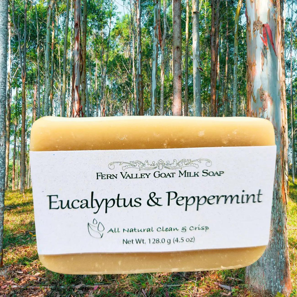 Fern Valley Handmade Goat Milk Soap | All Natural Eucalyptus & Peppermint Soap Fern Valley Handmade Goat Milk Soap | All Natural Eucalyptus & Peppermint Soap