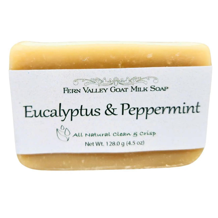 Fern Valley Handmade Goat Milk Soap | All Natural Eucalyptus & Peppermint Soap Fern Valley Handmade Goat Milk Soap | All Natural Eucalyptus & Peppermint Soap
