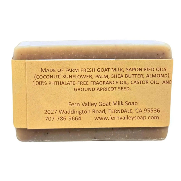 Fern Valley Handmade Goat Milk Soap | Spring Apricot Exfoliating Scrub Fern Valley Handmade Goat Milk Soap | Spring Apricot Exfoliating Scrub