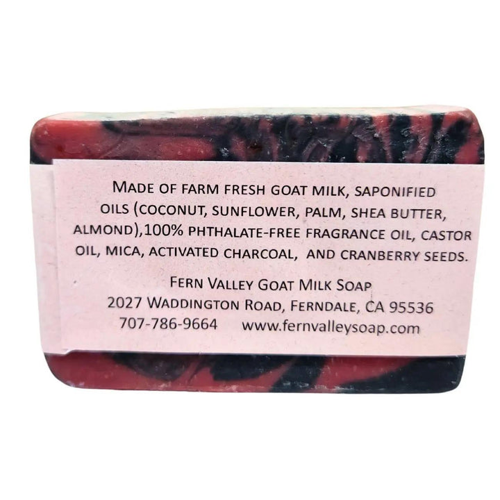 Fern Valley Natural Goat Milk Soap | Cherry Bomb Scrub Fern Valley Natural Goat Milk Soap | Cherry Bomb Scrub