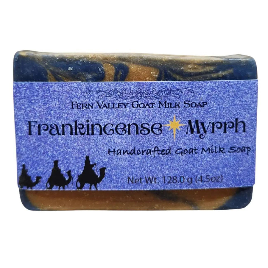 Fern Valley Natural Goat Milk Soap | Frankincense & Myrrh Scrub Fern Valley Natural Goat Milk Soap | Frankincense & Myrrh Scrub