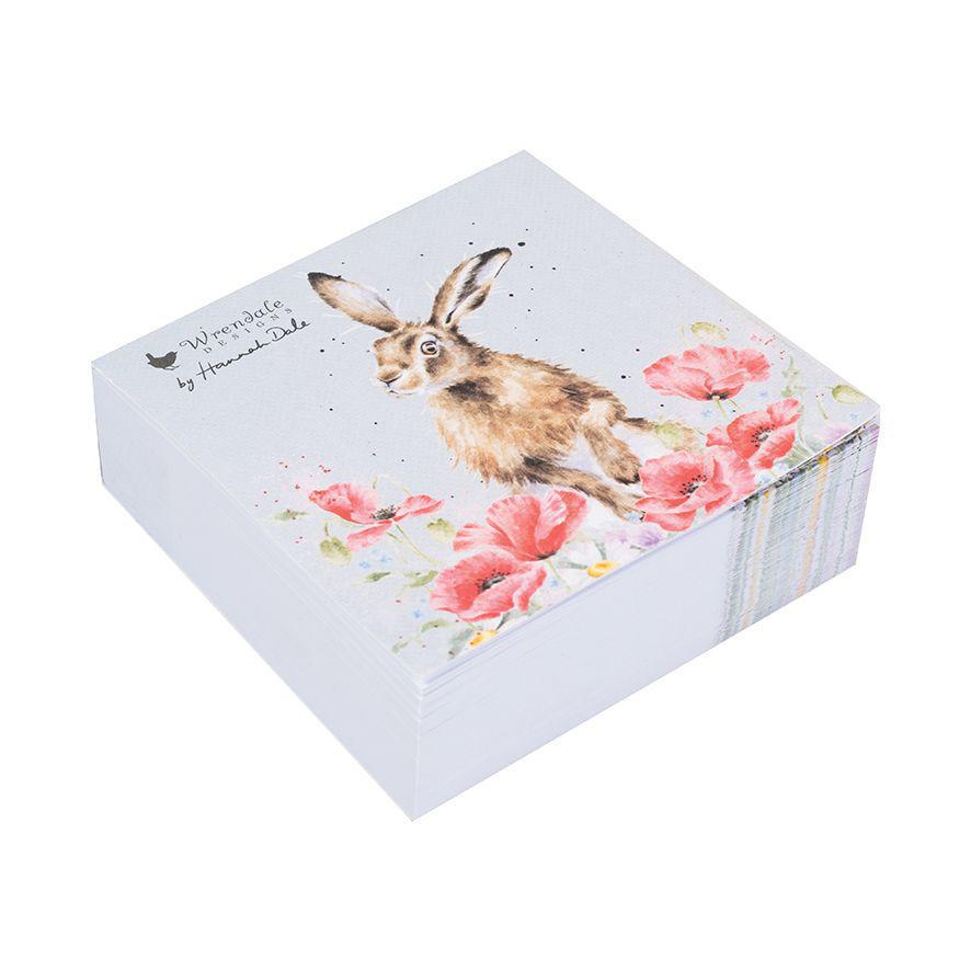 Wrendale Sticky Notes Field of Flowers Hare Wrendale Sticky Notes