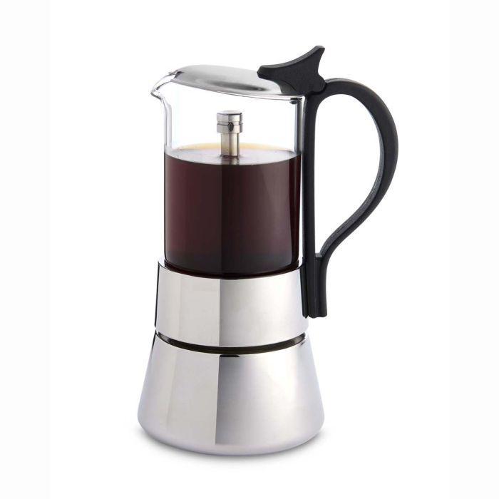 Fino Glass Top Espresso Coffee Maker, 4 Cup Fino Glass Top Espresso Coffee Maker, 4 Cup