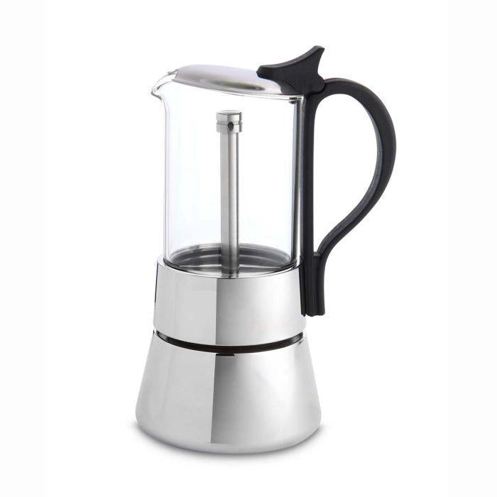 Fino Glass Top Espresso Coffee Maker, 4 Cup Fino Glass Top Espresso Coffee Maker, 4 Cup
