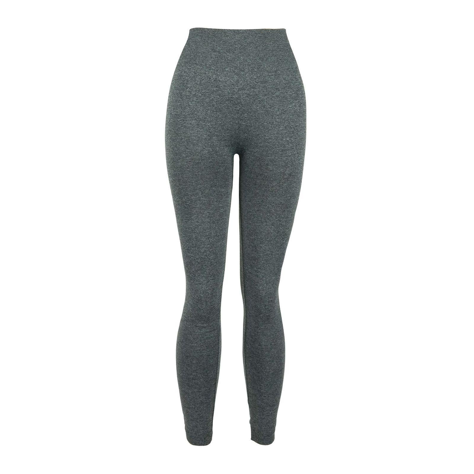 Fleece Lined Leggings Gray Fleece Lined Leggings Gray