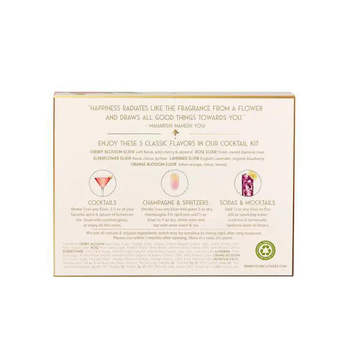 Floral Elixir Cocktail Kit | The Classics