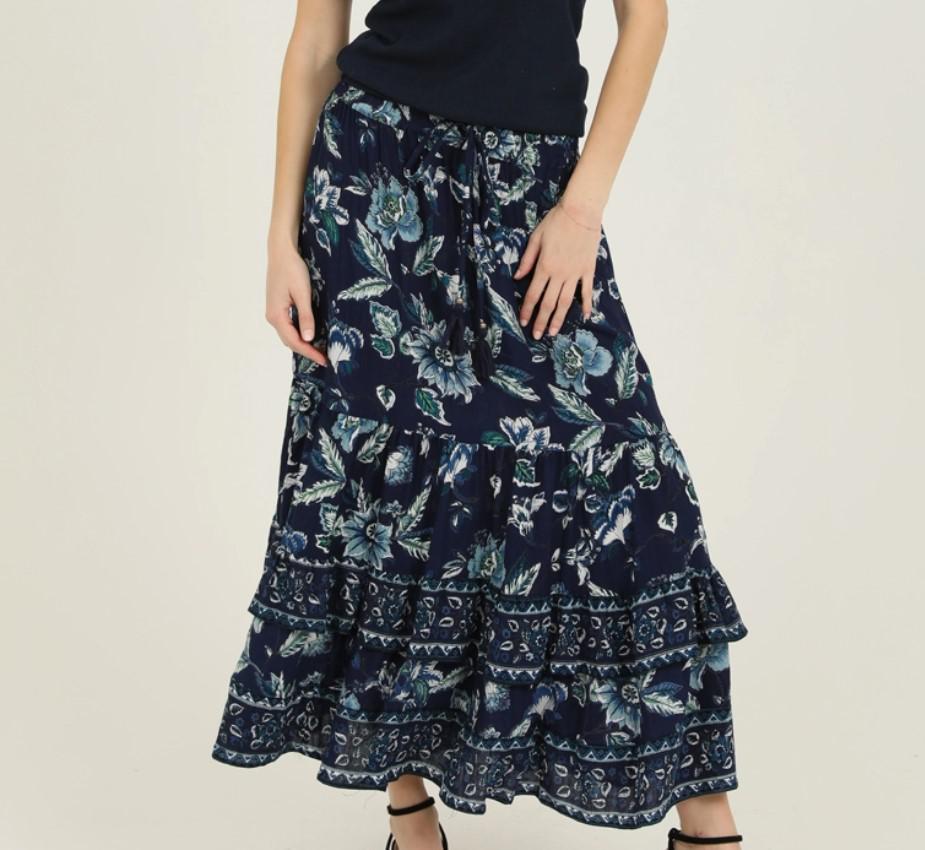 Floral Maxi Skirt