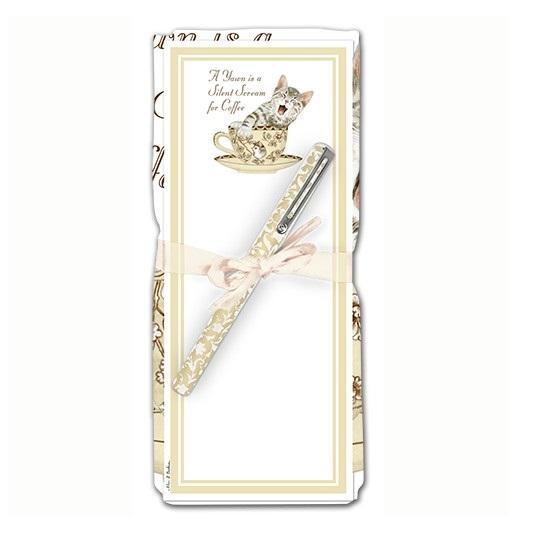 Flour Sack Towel & Magnetic Note Pad Gift Set | A Yawn Flour Sack Towel & Magnetic Note Pad Gift Set | A Yawn