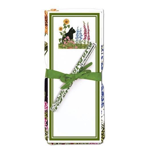 Flour Sack Towel & Magnetic Note Pad Gift Set | Cat Flour Sack Towel & Magnetic Note Pad Gift Set | Cat