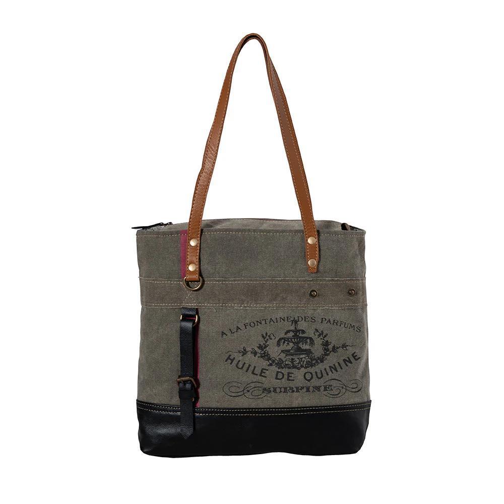 Fontaine de Parfums Gray Tote Bag Fontaine de Parfums Gray Tote Bag