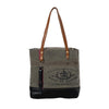 Fontaine de Parfums Gray Tote Bag Fontaine de Parfums Gray Tote Bag