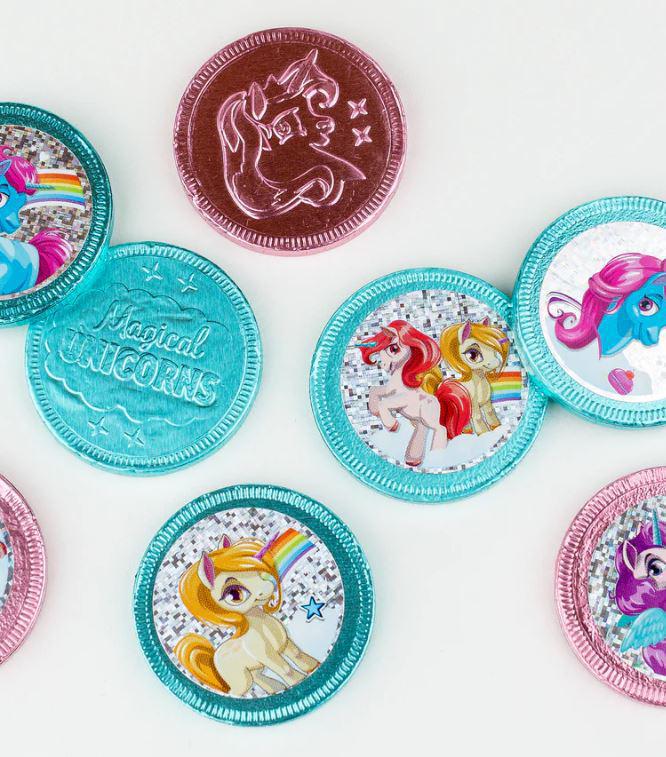 Fort Knox Milk Chocolate Unicorn Coins & Stickers Fort Knox Milk Chocolate Unicorn Coins & Stickers
