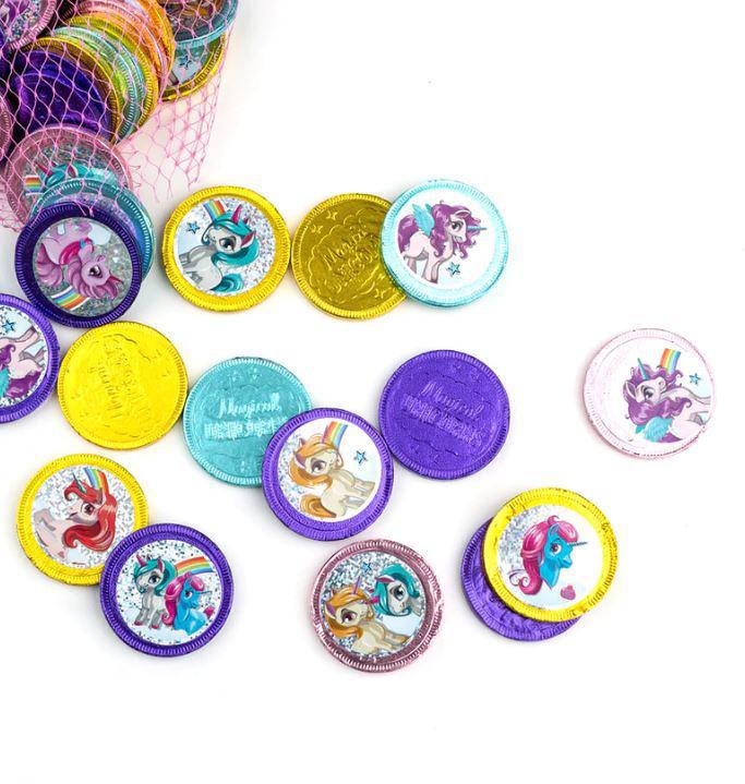 Fort Knox Milk Chocolate Unicorn Coins & Stickers Fort Knox Milk Chocolate Unicorn Coins & Stickers