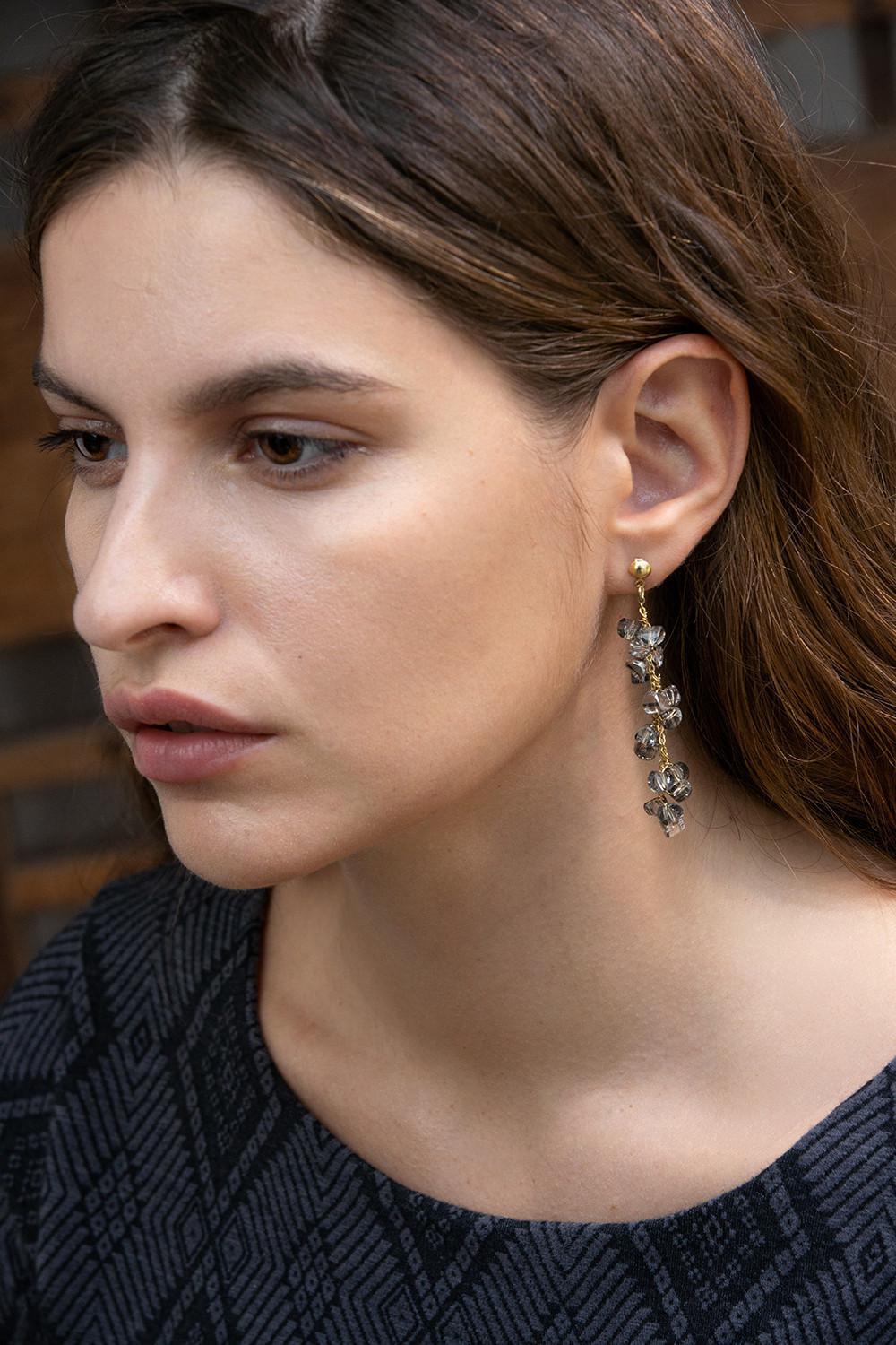 Foxy In Pink Hoop Earrings Foxy In Pink Hoop Earrings