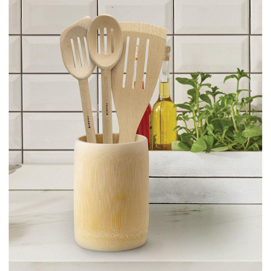 French Beechwood Slotted Spoon French Beechwood Slotted Spoon