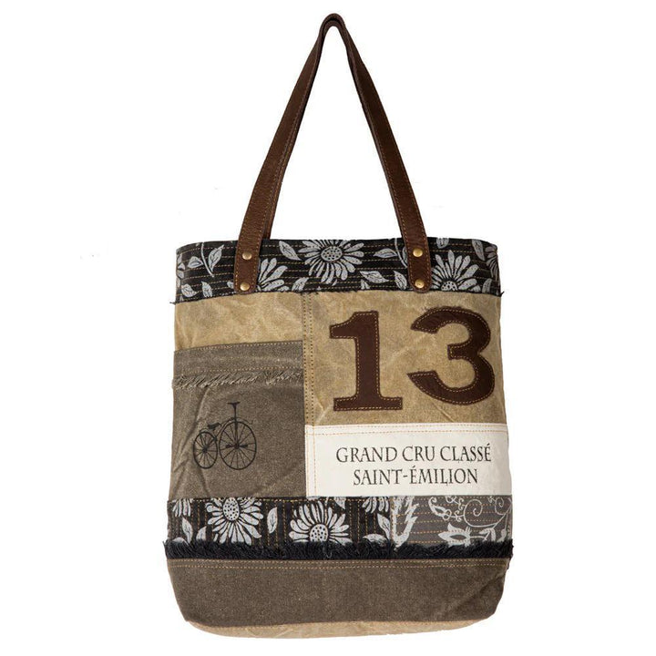 French Countryside Lucky 13 Patchwork Tote Bag French Countryside Lucky 13 Patchwork Tote Bag