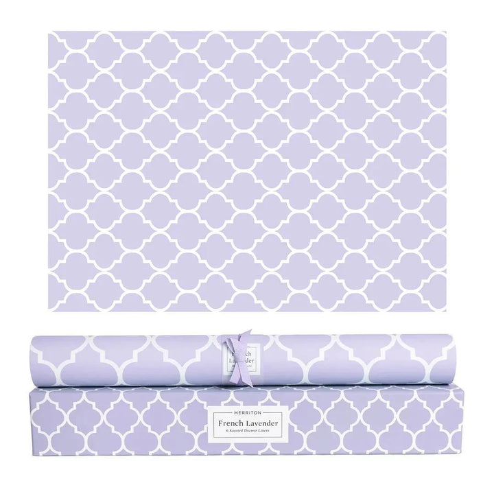 Merriton Botanical Scented Drawer Liners French Lavender Merriton Botanical Scented Drawer Liners