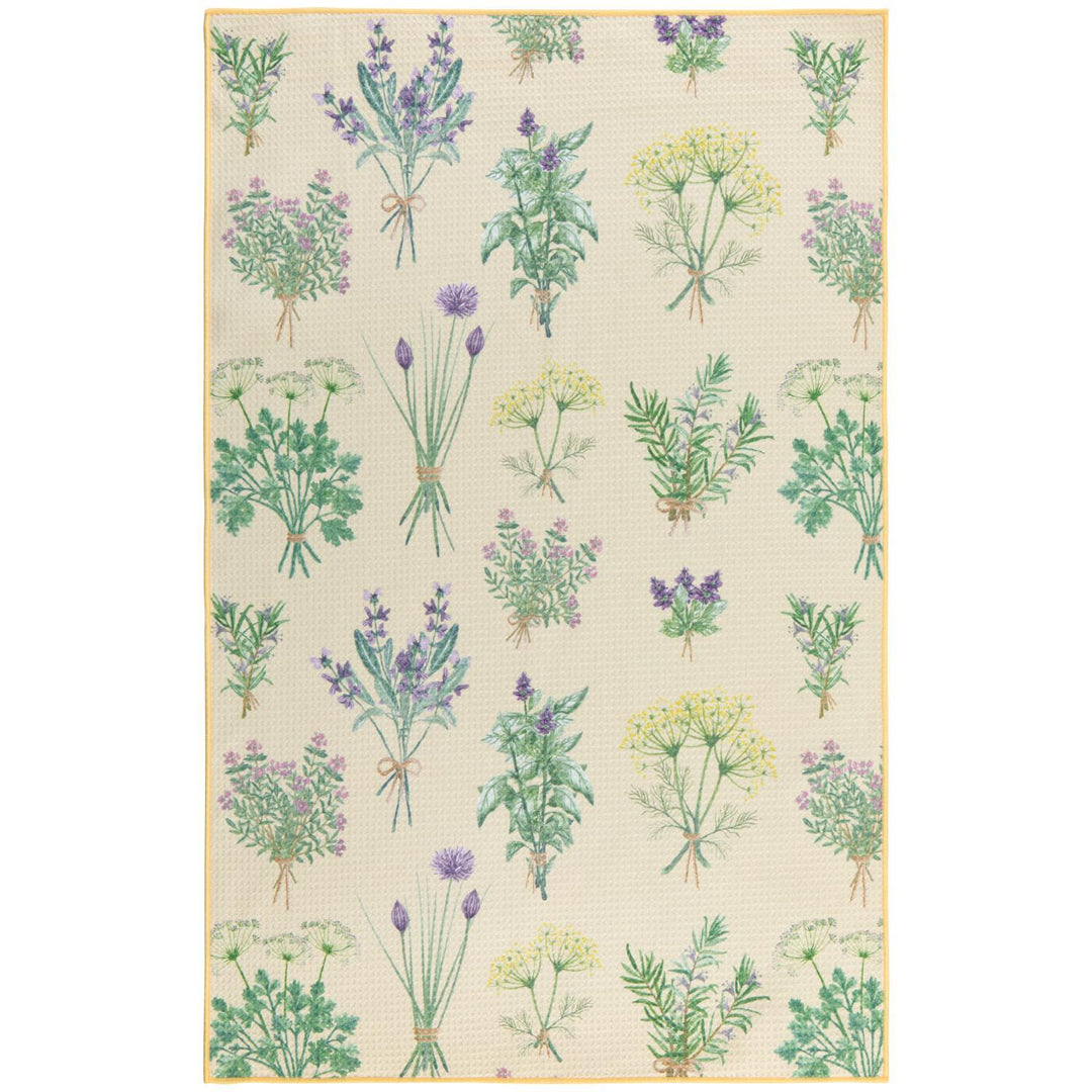 Fresh Herbs Recycled Microfibre Dishtowel Fresh Herbs Recycled Microfibre Dishtowel