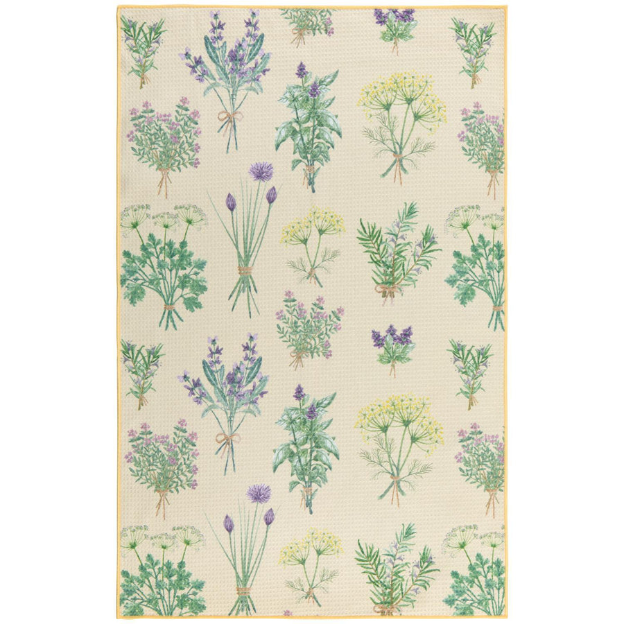 Fresh Herbs Recycled Microfibre Dishtowel Fresh Herbs Recycled Microfibre Dishtowel