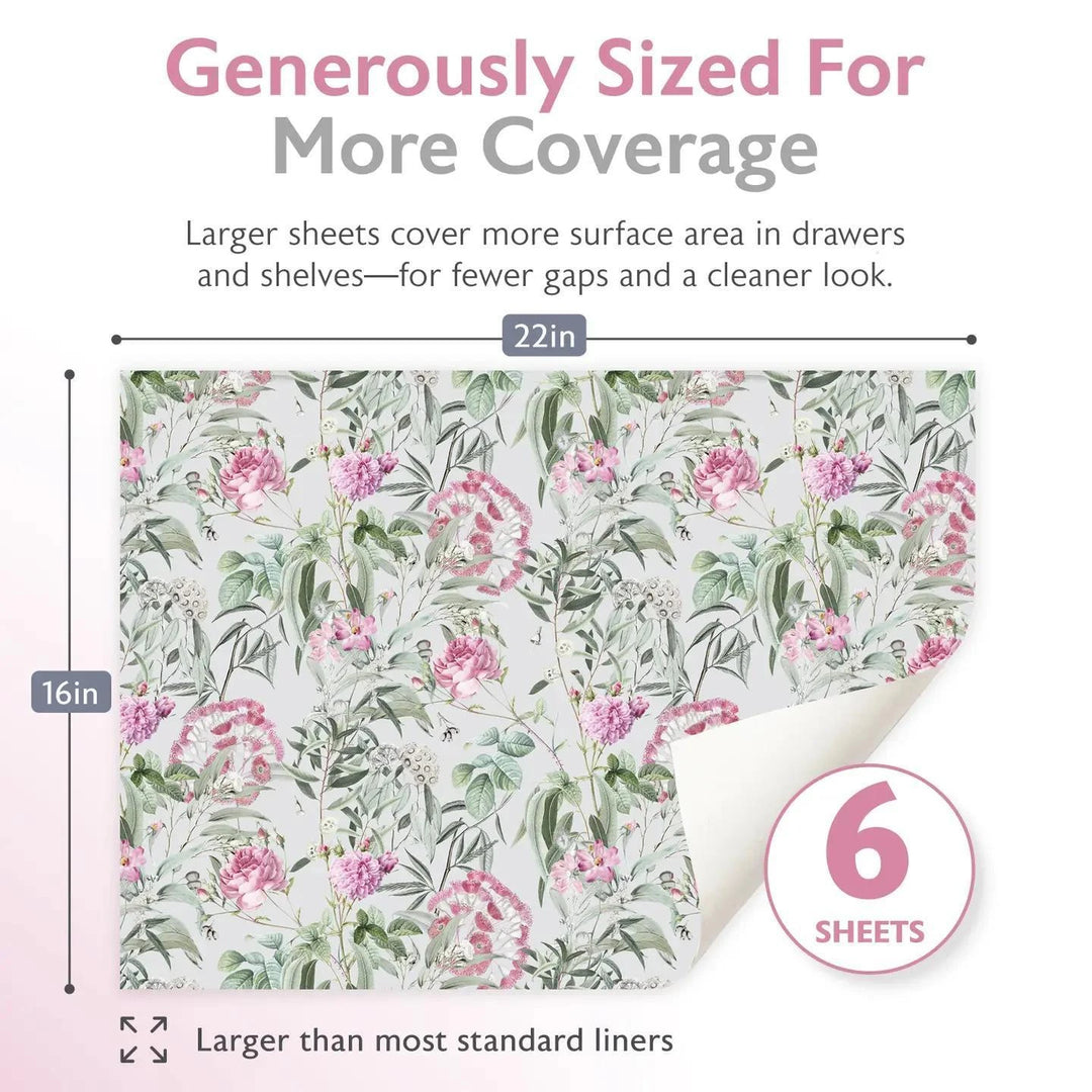 Merriton Botanical Scented Drawer Liners Garden Reverie Merriton Botanical Scented Drawer Liners