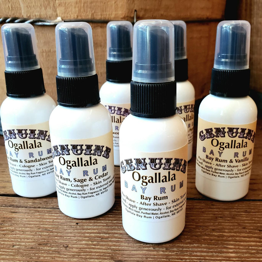 Genuine Ogallala Bay Rum Aftershave Spray Bottle Mini Genuine Ogallala Bay Rum Aftershave Spray Bottle Mini