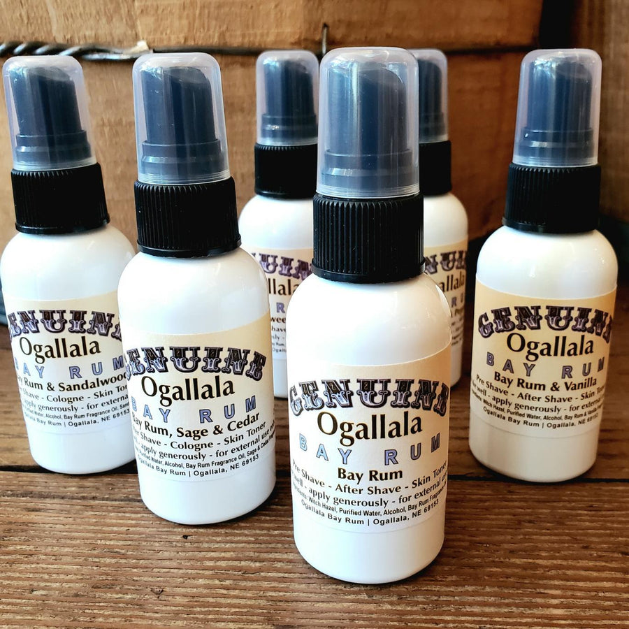 Genuine Ogallala Bay Rum Aftershave Spray Bottle Mini Genuine Ogallala Bay Rum Aftershave Spray Bottle Mini