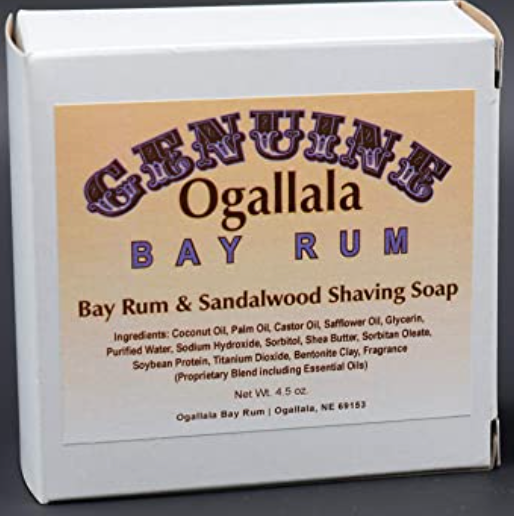 Genuine Ogallala Bay Rum Shaving Soap Genuine Ogallala Bay Rum Shaving Soap