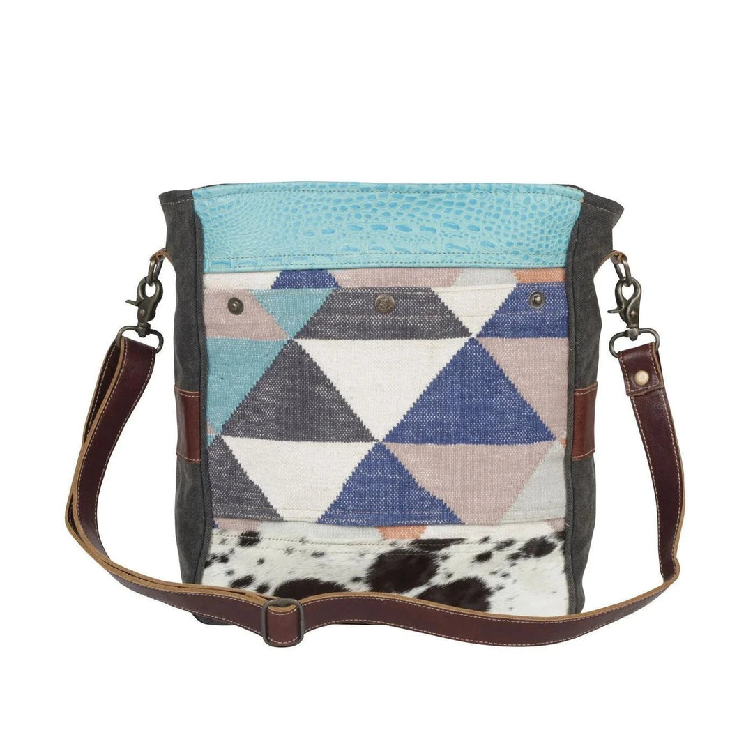 Geometric Accent Shoulder Bag Geometric Accent Shoulder Bag
