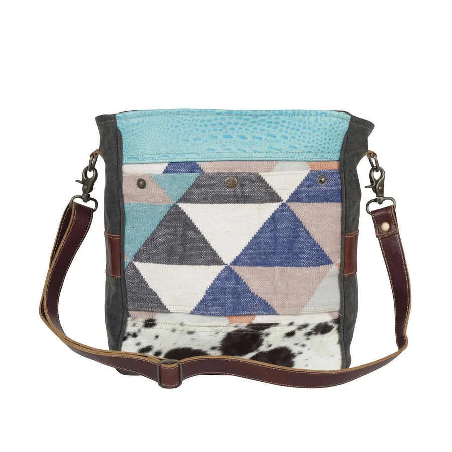 Geometric Accent Shoulder Bag Geometric Accent Shoulder Bag