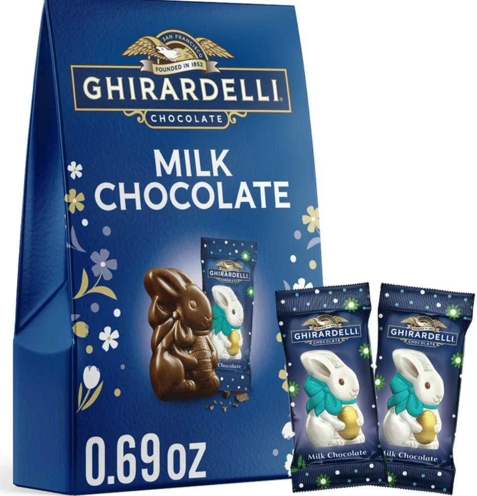 Ghirardelli Milk Chocolate Bunnies Ghirardelli Milk Chocolate Bunnies