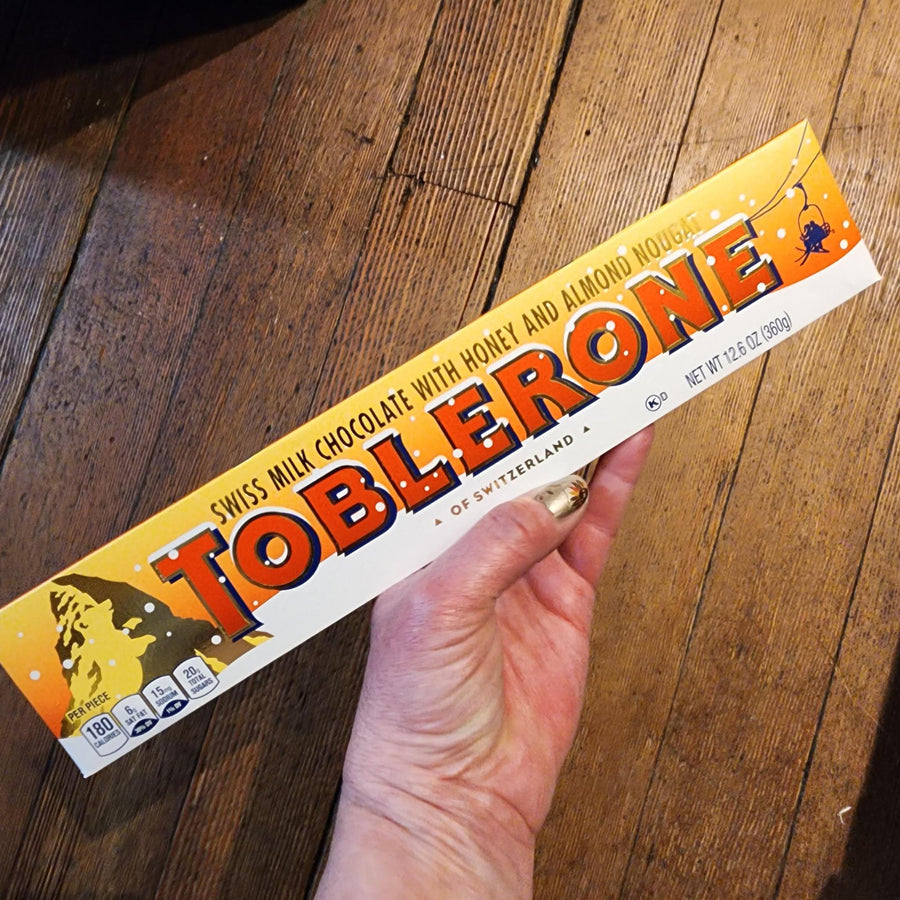 Giant Ski Lift Toblerone Chocolate Bar with Honey and Nougat