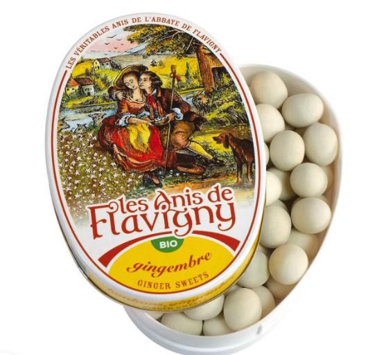 Les Anis De Flavigny Organic Mints Ginger Les Anis De Flavigny Organic Mints