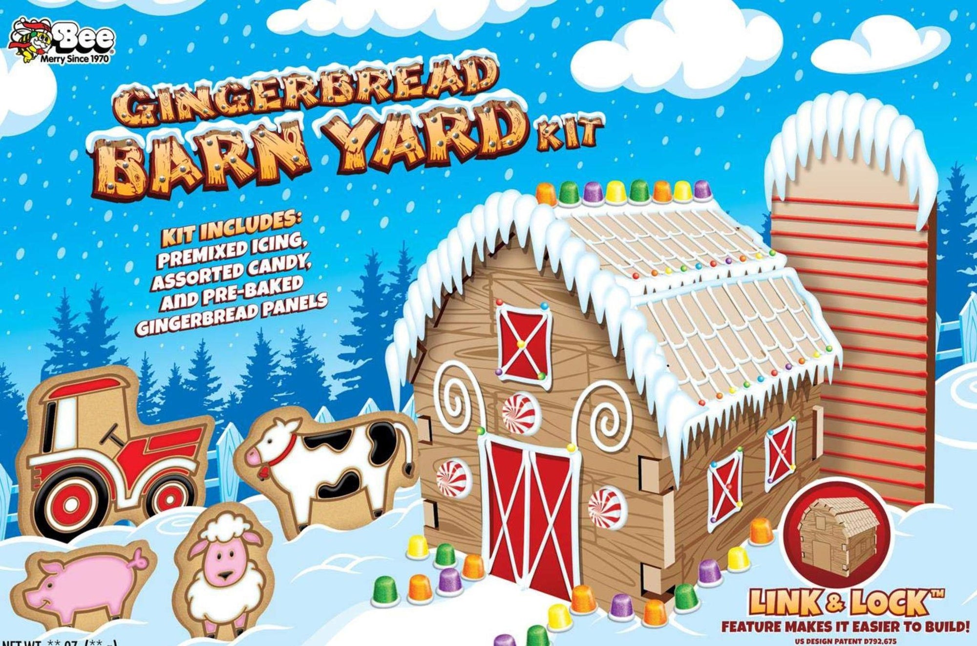 Gingerbread House Kit | Barn Yard