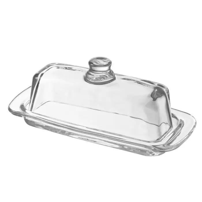 Glass Butter Dish with Lid Glass Butter Dish with Lid