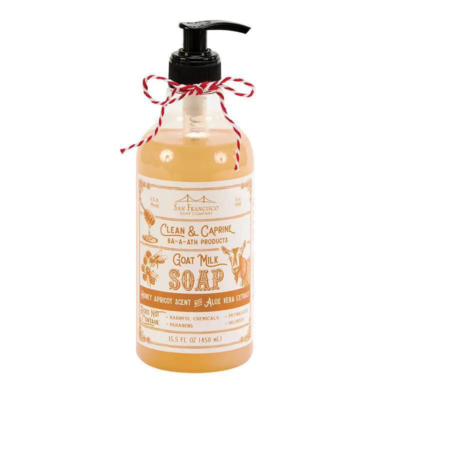 Goat Milk Liquid Hand Soap | Farmhouse Honey Apricot