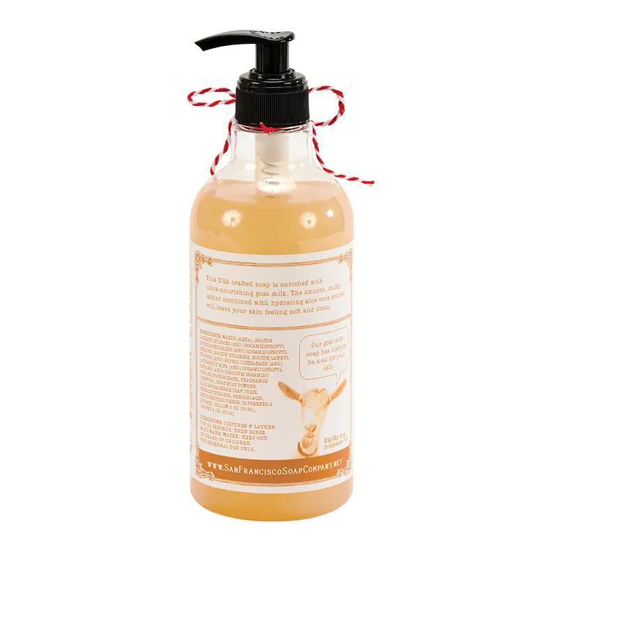 Goat Milk Liquid Hand Soap | Farmhouse Honey Apricot