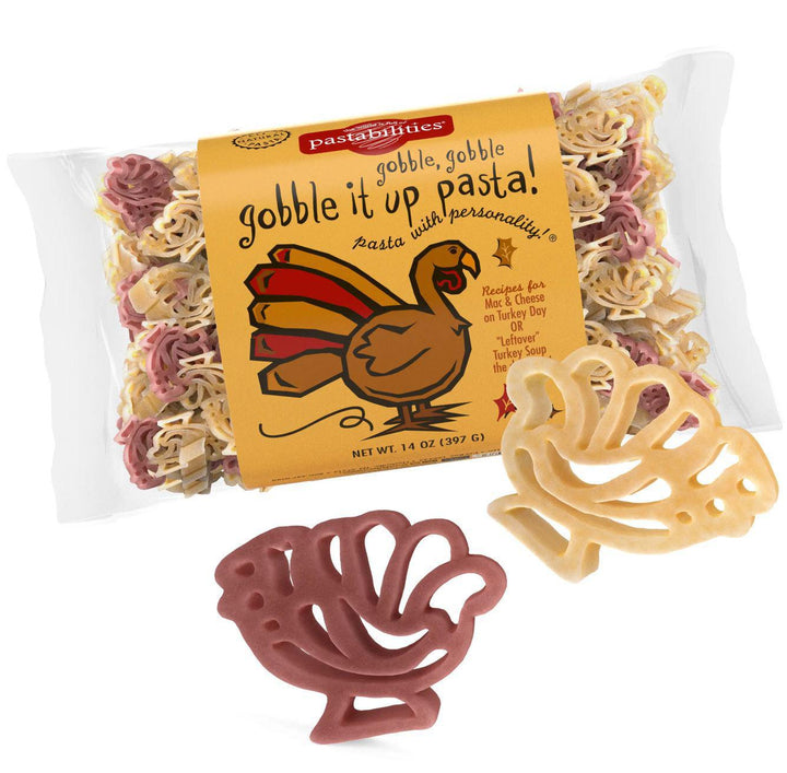 Gobble Gobble Turkey Shaped Pasta Gobble Gobble Turkey Shaped Pasta