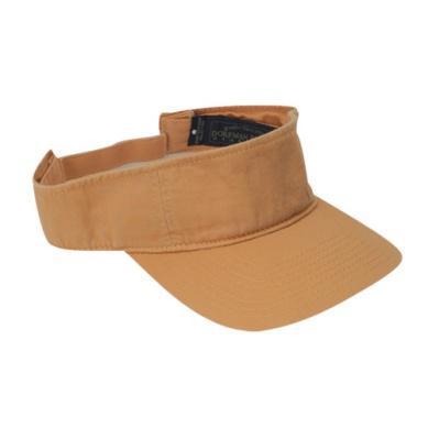 Champlain Garment Washed Twill Visor | Fashion Colors Gold