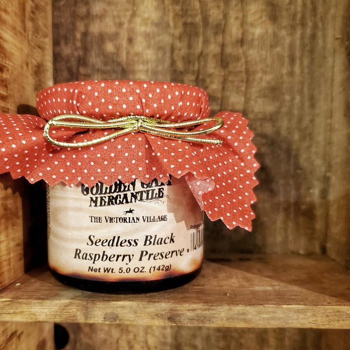 Golden Gait Mercantile Exclusive Seedless Black Raspberry Preserve Golden Gait Mercantile Exclusive Seedless Black Raspberry Preserve