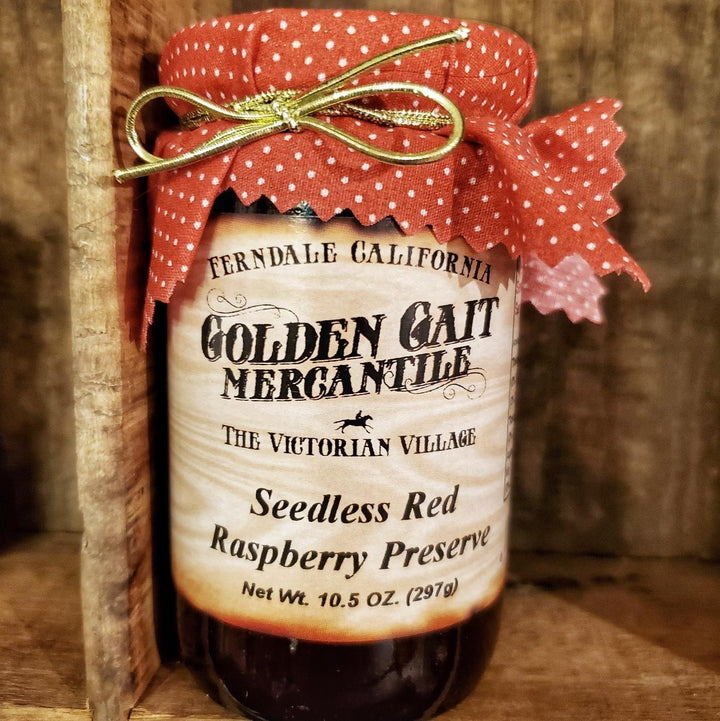 Golden Gait Mercantile Exclusive Seedless Red Raspberry Preserves Golden Gait Mercantile Exclusive Seedless Red Raspberry Preserves